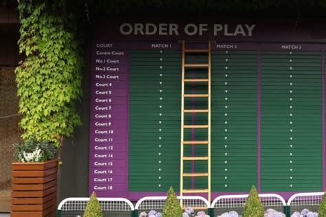 wimbledon program 2022|Order of Play .